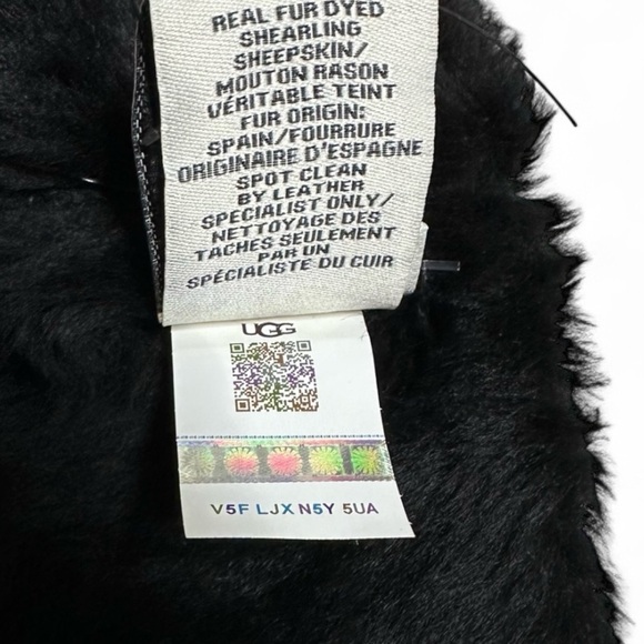 UGG Black Shearling Headband - Picture 7 of 12